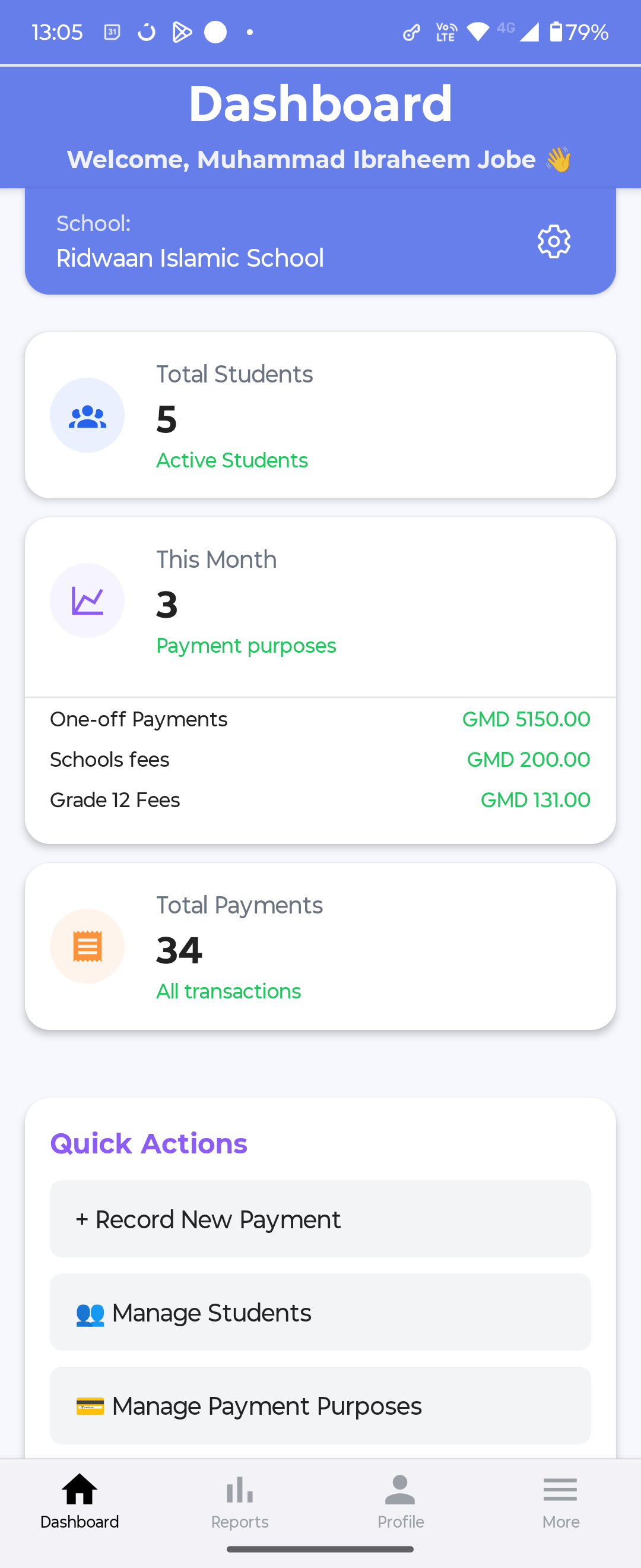 Smart Payment Tracking App